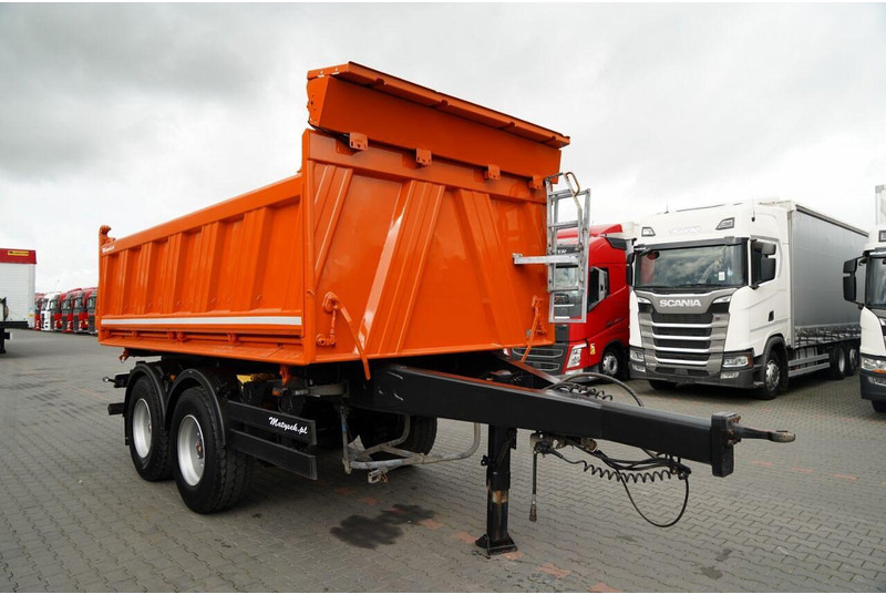 Meiller WYWROTKA 3 STRONNA / PRZYCZEPA TANDEM / OŚ PODNOSZONA / SAF - Tipper trailer: picture 2 Meiller WYWROTKA 3 STRONNA / PRZYCZEPA TANDEM / OŚ PODNOSZONA / SAF - Tipper trailer: picture 2