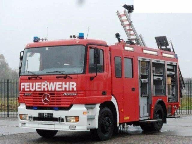 Mercedes-Benz ACTROS 1835 Feuerwehr 2080 L Fire Unit !! - Fire truck: picture 1 Mercedes-Benz ACTROS 1835 Feuerwehr 2080 L Fire Unit !! - Fire truck: picture 1
