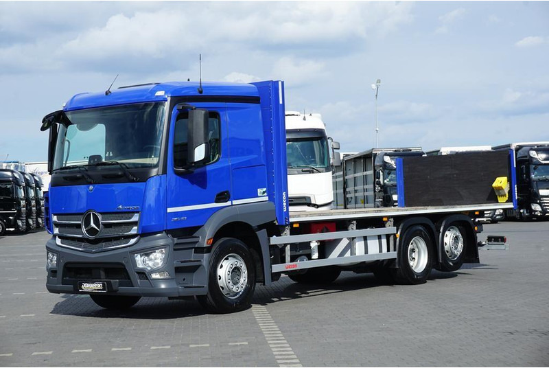 Mercedes-Benz ACTROS / 2543 / ACC / E 6 / PEŁNY ADR / PLATFORMA / ZAWIESIE POD - Dropside/ Flatbed truck: picture 2 Mercedes-Benz ACTROS / 2543 / ACC / E 6 / PEŁNY ADR / PLATFORMA / ZAWIESIE POD - Dropside/ Flatbed truck: picture 2