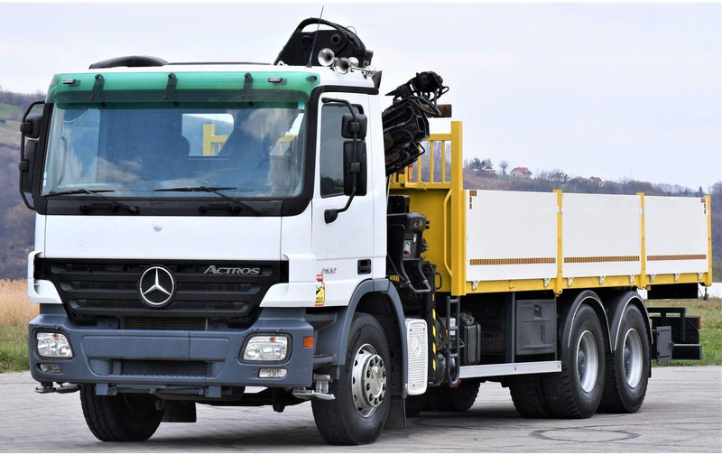 Mercedes-Benz ACTROS 2632 - Dropside/ Flatbed truck, Crane truck: picture 4 Mercedes-Benz ACTROS 2632 - Dropside/ Flatbed truck, Crane truck: picture 4