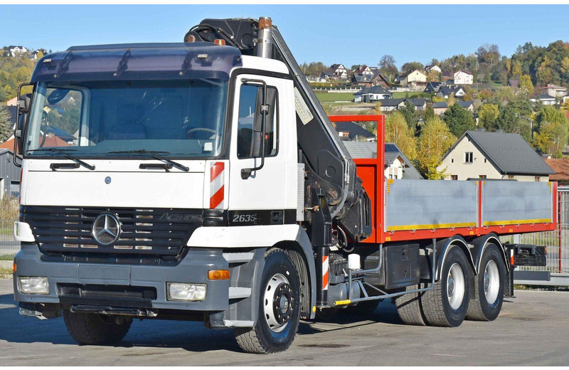 Mercedes-Benz ACTROS 2635 Pritsche - Dropside/ Flatbed truck, Crane truck: picture 4 Mercedes-Benz ACTROS 2635 Pritsche - Dropside/ Flatbed truck, Crane truck: picture 4