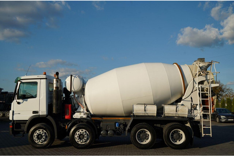 Mercedes-Benz ACTROS 3246 / BETONOMIESZARKA SCHWING STETTER / 8X4 / EPS + SPRZ - Concrete mixer truck: picture 5 Mercedes-Benz ACTROS 3246 / BETONOMIESZARKA SCHWING STETTER / 8X4 / EPS + SPRZ - Concrete mixer truck: picture 5
