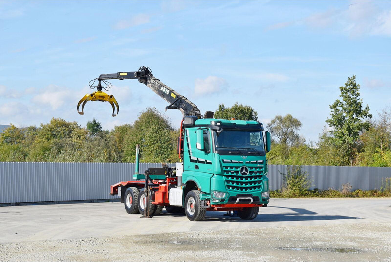 Mercedes-Benz AROCS 3363 *HOLZTRANSPORTER * LOGLIFT 251S /6x4 - Timber truck, Crane truck: picture 2 Mercedes-Benz AROCS 3363 *HOLZTRANSPORTER * LOGLIFT 251S /6x4 - Timber truck, Crane truck: picture 2