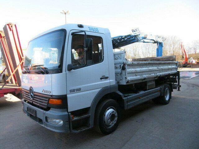 Mercedes-Benz ATEGO 1218 - Tipper, Crane truck: picture 3 Mercedes-Benz ATEGO 1218 - Tipper, Crane truck: picture 3