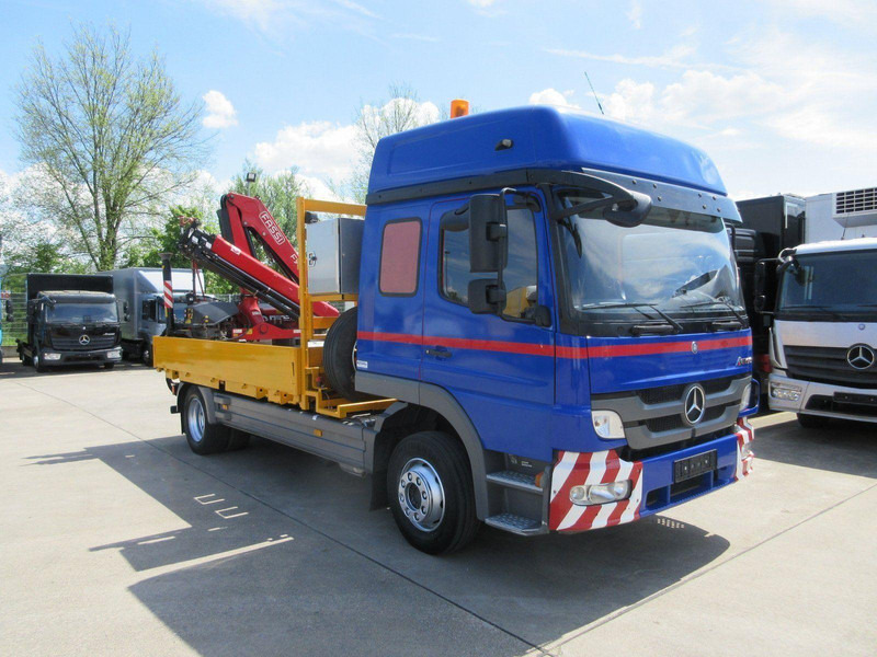 Mercedes-Benz ATEGO 1224 L - Dropside/ Flatbed truck, Crane truck: picture 1 Mercedes-Benz ATEGO 1224 L - Dropside/ Flatbed truck, Crane truck: picture 1