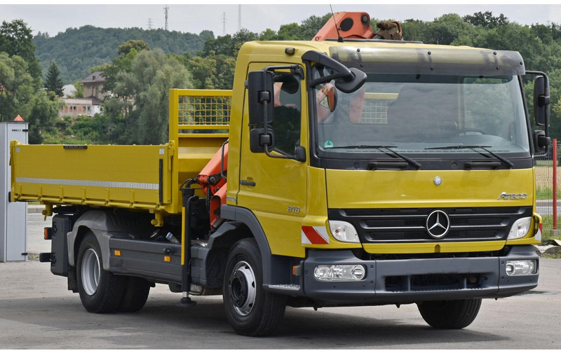 Mercedes-Benz ATEGO 818 - Tipper, Crane truck: picture 3 Mercedes-Benz ATEGO 818 - Tipper, Crane truck: picture 3
