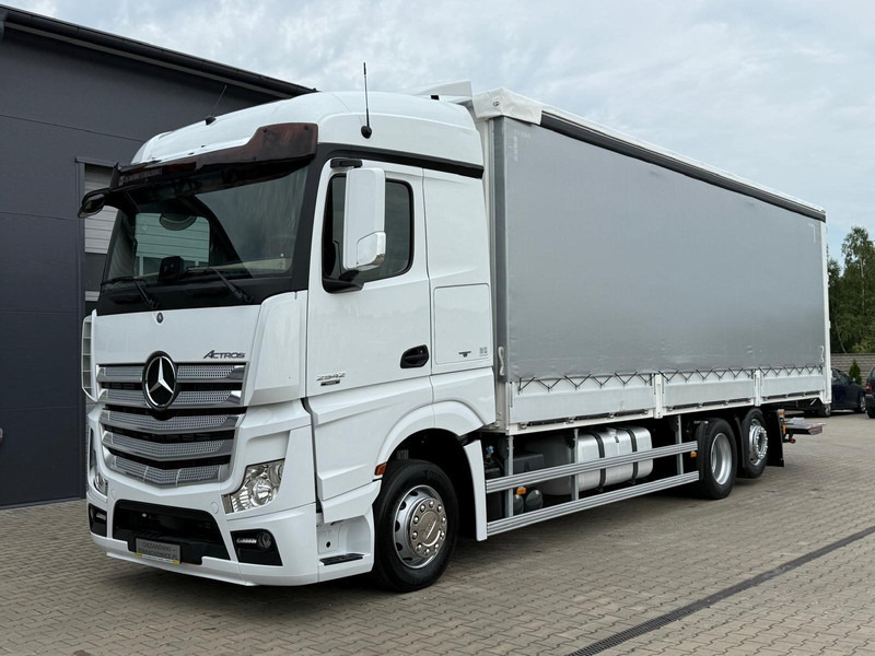 Mercedes-Benz Actros 2542 / E6 / burto-firanka 8,5 m + winda / 2 - Curtainsider truck: picture 1 Mercedes-Benz Actros 2542 / E6 / burto-firanka 8,5 m + winda / 2 - Curtainsider truck: picture 1