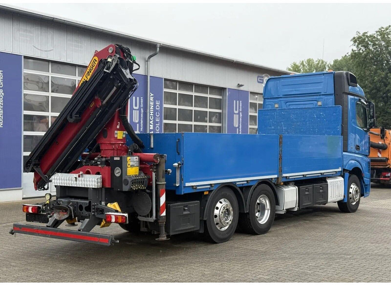 Mercedes-Benz Actros 2545 - Flatbed + crane 6x2 - Dropside/ Flatbed truck, Crane truck: picture 3 Mercedes-Benz Actros 2545 - Flatbed + crane 6x2 - Dropside/ Flatbed truck, Crane truck: picture 3