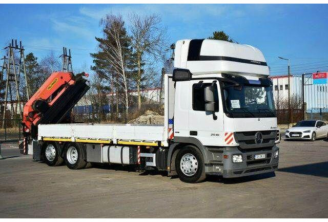Mercedes-Benz Actros 2546 6x2 Palfinger PK 53002 Crane Kran - Dropside/ Flatbed truck, Crane truck: picture 2 Mercedes-Benz Actros 2546 6x2 Palfinger PK 53002 Crane Kran - Dropside/ Flatbed truck, Crane truck: picture 2