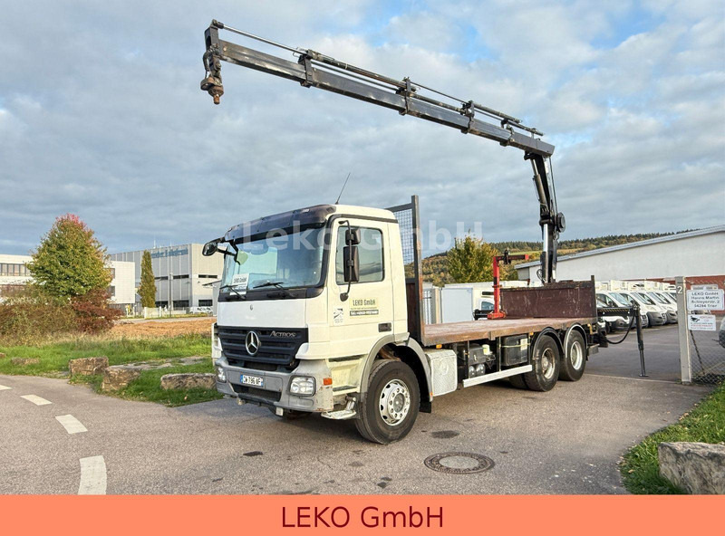 Mercedes-Benz Actros 2636-Plateau Hiab Krahn - Dropside/ Flatbed truck, Crane truck: picture 1 Mercedes-Benz Actros 2636-Plateau Hiab Krahn - Dropside/ Flatbed truck, Crane truck: picture 1