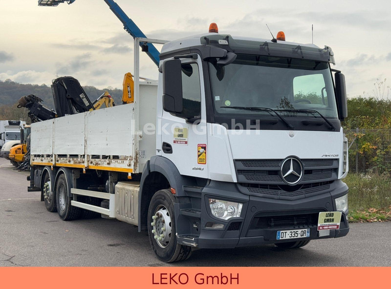 Mercedes-Benz Antos 2540 - Dropside/ Flatbed truck, Crane truck: picture 1 Mercedes-Benz Antos 2540 - Dropside/ Flatbed truck, Crane truck: picture 1