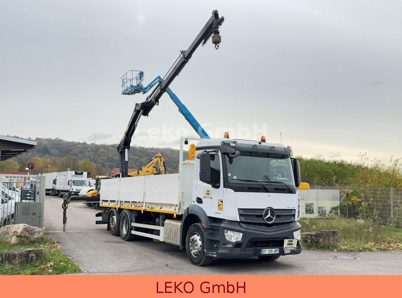 Mercedes-Benz Antos 2540 - Dropside/ Flatbed truck, Crane truck: picture 2 Mercedes-Benz Antos 2540 - Dropside/ Flatbed truck, Crane truck: picture 2