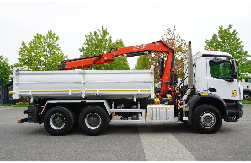 Tipper, Crane truck Mercedes-Benz Arocs 2636 - 3 way tipper + crane 6x4: picture 6 Tipper, Crane truck Mercedes-Benz Arocs 2636 - 3 way tipper + crane 6x4: picture 6