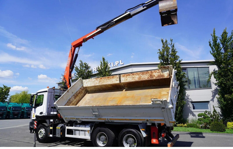 Tipper, Crane truck Mercedes-Benz Arocs 2636 - 3 way tipper + crane 6x4: picture 17 Tipper, Crane truck Mercedes-Benz Arocs 2636 - 3 way tipper + crane 6x4: picture 17