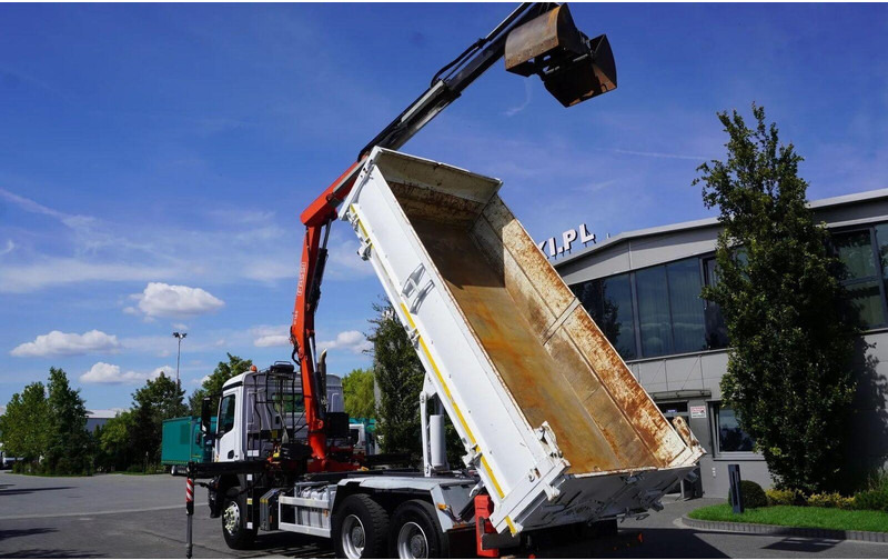 Tipper, Crane truck Mercedes-Benz Arocs 2636 - 3 way tipper + crane 6x4: picture 12 Tipper, Crane truck Mercedes-Benz Arocs 2636 - 3 way tipper + crane 6x4: picture 12