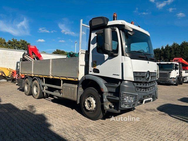Mercedes-Benz Arocs 2636 - Flatbed truck + crane - Dropside/ Flatbed truck, Crane truck: picture 2 Mercedes-Benz Arocs 2636 - Flatbed truck + crane - Dropside/ Flatbed truck, Crane truck: picture 2