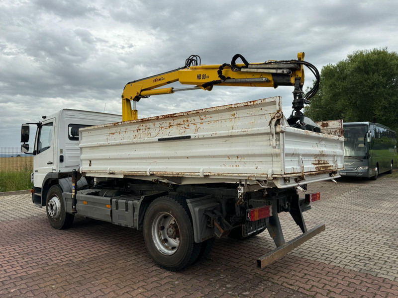 Mercedes-Benz Atego 1218 Meiller Kipper / Kran / Greifer - Tipper, Crane truck: picture 4 Mercedes-Benz Atego 1218 Meiller Kipper / Kran / Greifer - Tipper, Crane truck: picture 4
