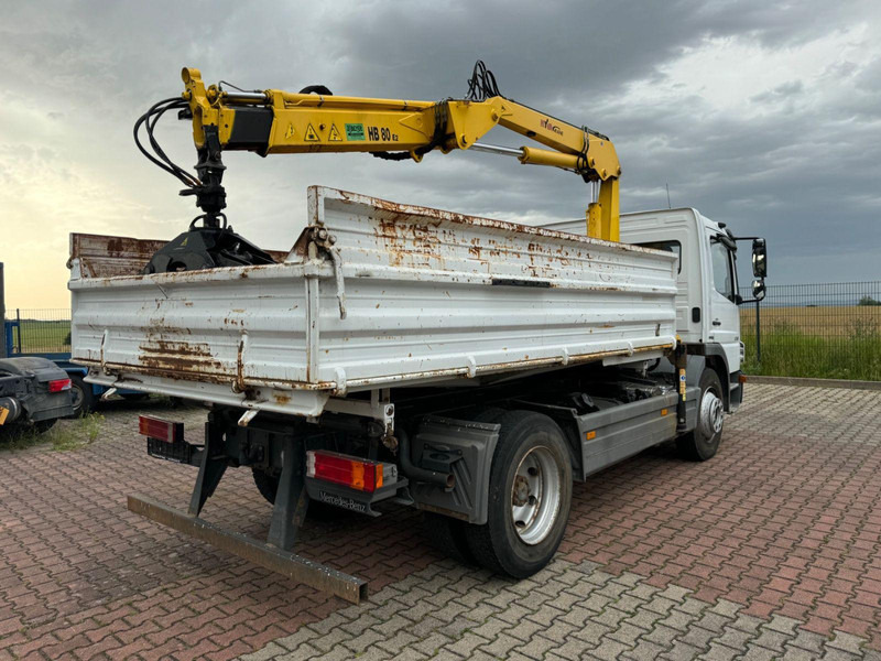 Mercedes-Benz Atego 1218 Meiller Kipper / Kran / Greifer - Tipper, Crane truck: picture 5 Mercedes-Benz Atego 1218 Meiller Kipper / Kran / Greifer - Tipper, Crane truck: picture 5