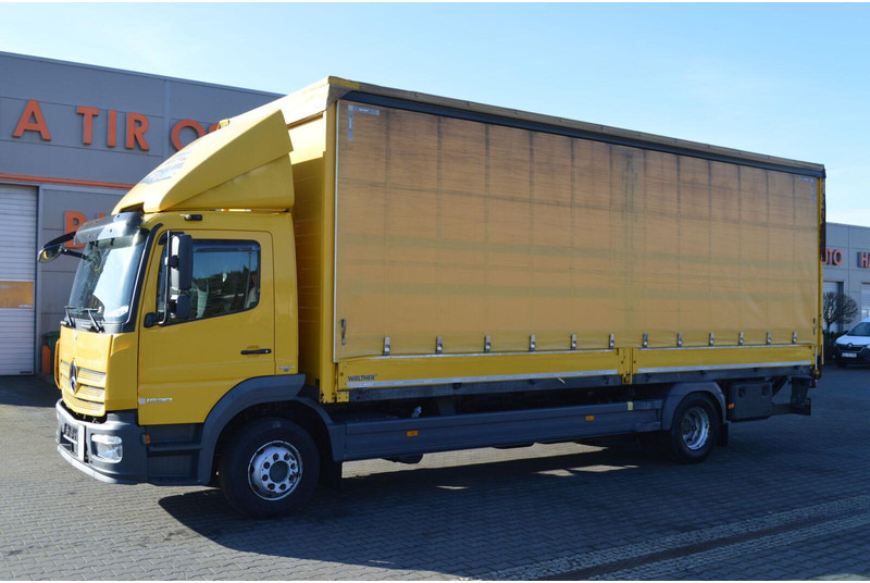 Mercedes-Benz Atego 1530 E6 PRITSCHE PLANE+LBW 1500 kg 1.HAND - Curtainsider truck: picture 2 Mercedes-Benz Atego 1530 E6 PRITSCHE PLANE+LBW 1500 kg 1.HAND - Curtainsider truck: picture 2