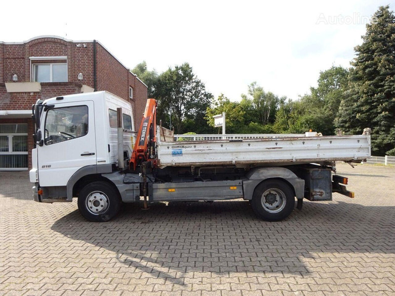 Mercedes-Benz Atego 818 - 3 way tipper+crane - Tipper, Crane truck: picture 3 Mercedes-Benz Atego 818 - 3 way tipper+crane - Tipper, Crane truck: picture 3