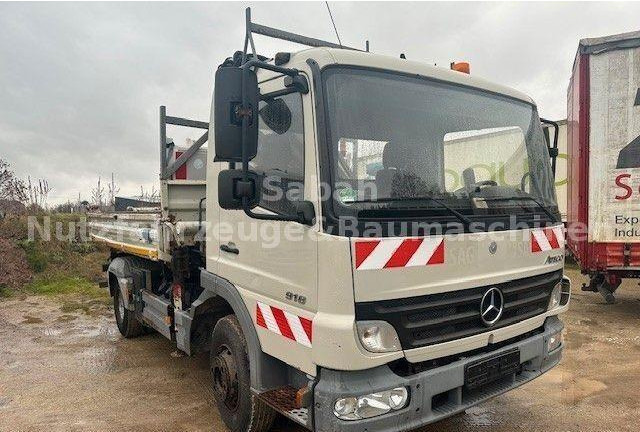 Mercedes-Benz Atego 818 Tipper + Crane Atlas 65.2 - Tipper, Crane truck: picture 1 Mercedes-Benz Atego 818 Tipper + Crane Atlas 65.2 - Tipper, Crane truck: picture 1