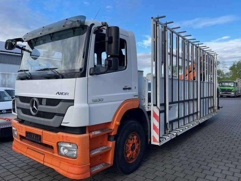 Mercedes-Benz Axor 1833 - Dropside/ Flatbed truck, Crane truck: picture 1 Mercedes-Benz Axor 1833 - Dropside/ Flatbed truck, Crane truck: picture 1