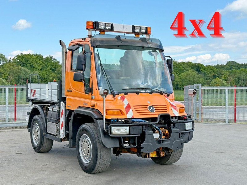 Mercedes-Benz UNIMOG 400 * KIPPER 2,40 * 4x4 * TOPZUSTAND - Tipper: picture 1 Mercedes-Benz UNIMOG 400 * KIPPER 2,40 * 4x4 * TOPZUSTAND - Tipper: picture 1