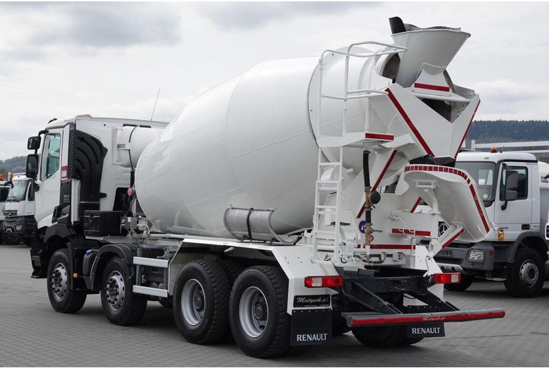 Renault C 380 / 8X4 / BETONOMIESZARKA / GRUSZKA / LIEBHERR 9 M3 / EURO 6 - Concrete mixer truck: picture 3 Renault C 380 / 8X4 / BETONOMIESZARKA / GRUSZKA / LIEBHERR 9 M3 / EURO 6 - Concrete mixer truck: picture 3