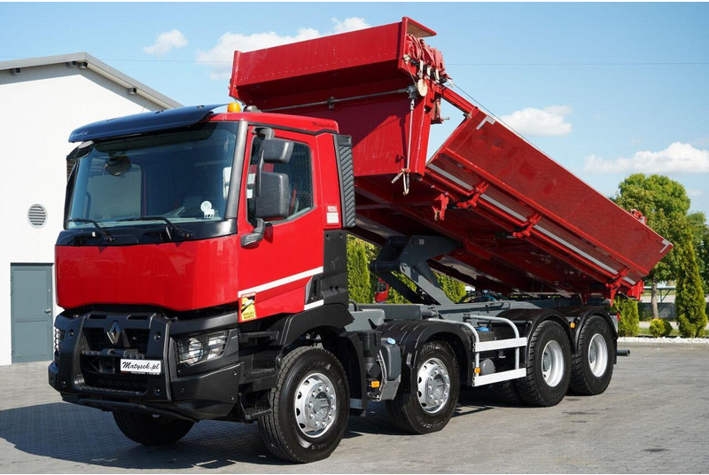 Renault C 430 / 8x4 / WYWROTKA  DWUSTRONNA - 6M / HYDROBURTA / KLAPODRZW - Tipper: picture 1 Renault C 430 / 8x4 / WYWROTKA  DWUSTRONNA - 6M / HYDROBURTA / KLAPODRZW - Tipper: picture 1