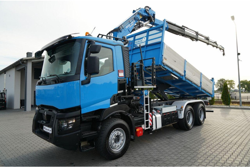 Renault C 430 - Tipper, Crane truck: picture 2 Renault C 430 - Tipper, Crane truck: picture 2