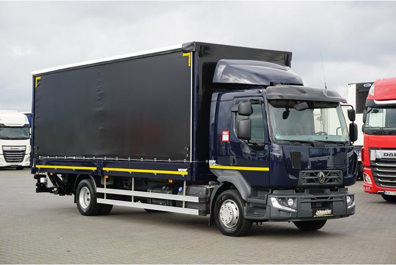 Renault D 16 / 280 / ACC / E 6 / BURTOFIRANKA + WINDA / ŁAD. 8 580 KG / - Curtainsider truck: picture 2 Renault D 16 / 280 / ACC / E 6 / BURTOFIRANKA + WINDA / ŁAD. 8 580 KG / - Curtainsider truck: picture 2
