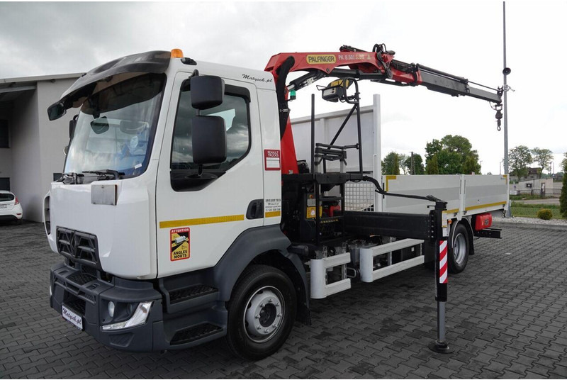 Renault D 210/ 4X2 / SKRZYNIOWY 5 M + HDS PALFINGER PK 8.501 SLD A / UD - Dropside/ Flatbed truck, Crane truck: picture 3 Renault D 210/ 4X2 / SKRZYNIOWY 5 M + HDS PALFINGER PK 8.501 SLD A / UD - Dropside/ Flatbed truck, Crane truck: picture 3