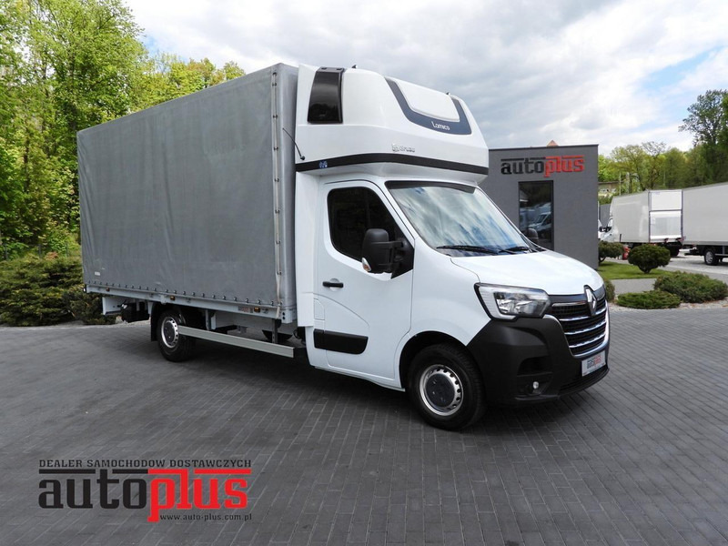 Renault MASTER PLANDEKA 10 PALET TEMPOMAT LEDY PNEUMATYKA KLIMATYZACJA - Curtain side van: picture 1 Renault MASTER PLANDEKA 10 PALET TEMPOMAT LEDY PNEUMATYKA KLIMATYZACJA - Curtain side van: picture 1
