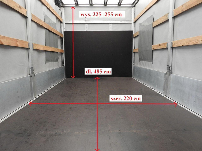 Curtain side van Renault MASTER PLANDEKA 10 PALET WEBASTO TEMPOMAT KLIMATYZACJA 130KM [: picture 12