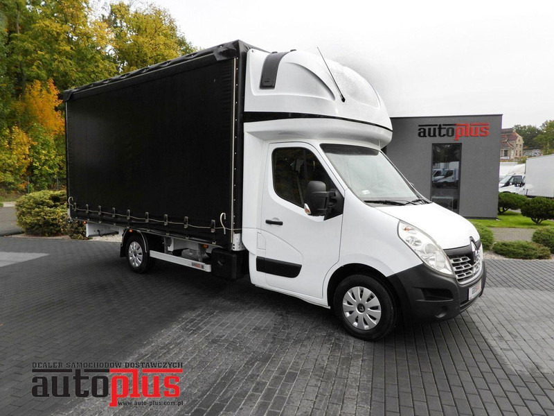 Renault MASTER PLANDEKA 10 PALET WEBASTO TEMPOMAT KLIMATYZACJA 170KM [ - Curtain side van: picture 1 Renault MASTER PLANDEKA 10 PALET WEBASTO TEMPOMAT KLIMATYZACJA 170KM [ - Curtain side van: picture 1