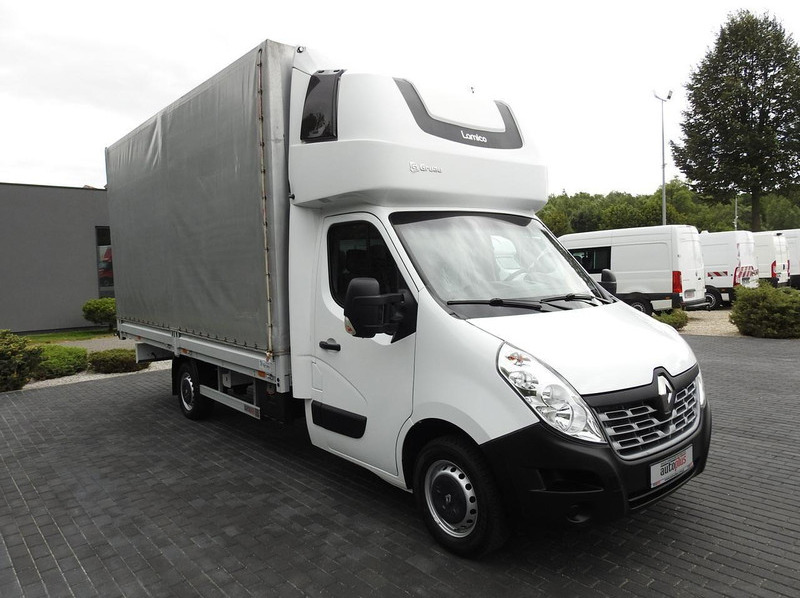 Renault MASTER PLANDEKA 10 PALET WEBASTO TEMPOMAT KLIMATYZACJA 170KM [ - Curtain side van: picture 4 Renault MASTER PLANDEKA 10 PALET WEBASTO TEMPOMAT KLIMATYZACJA 170KM [ - Curtain side van: picture 4