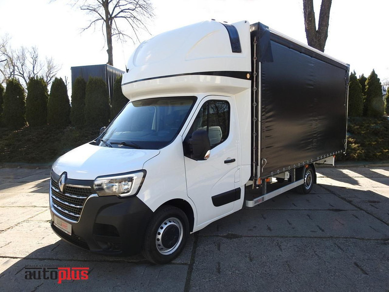 Renault MASTER PLANDEKA 10 PALET WEBASTO TEMPOMAT KLIMATYZACJA LEDY 165 - Box truck: picture 1 Renault MASTER PLANDEKA 10 PALET WEBASTO TEMPOMAT KLIMATYZACJA LEDY 165 - Box truck: picture 1