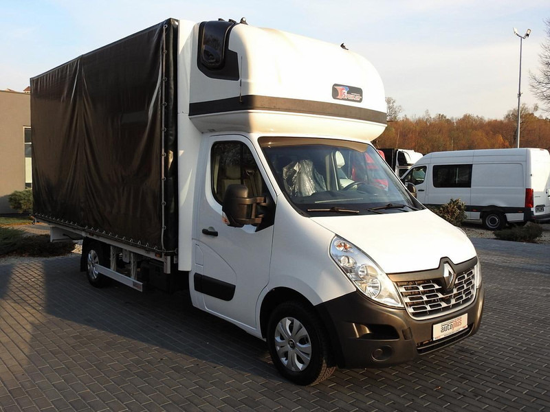 Renault MASTER PLANDEKA 10 PALET WEBASTO TEMPOMAT KLIMATYZACJA PNEUMATYK - Box truck: picture 4 Renault MASTER PLANDEKA 10 PALET WEBASTO TEMPOMAT KLIMATYZACJA PNEUMATYK - Box truck: picture 4