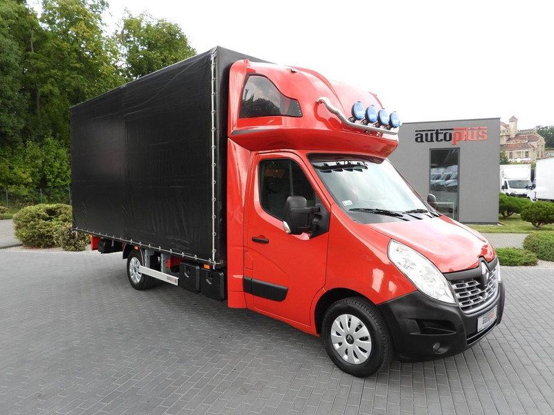 Renault MASTER PLANDEKA 10 PALET WEBASTO TEMPOMAT PNEUMATYKA KLIMATYZACJ - Curtain side van: picture 4 Renault MASTER PLANDEKA 10 PALET WEBASTO TEMPOMAT PNEUMATYKA KLIMATYZACJ - Curtain side van: picture 4