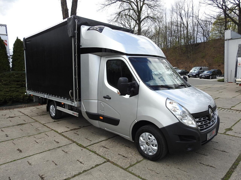 Renault MASTER PLANDEKA 8 PALET WEBASTO TEMPOMAT NAWIGACJA KLIMATYZACJA - Box truck: picture 4 Renault MASTER PLANDEKA 8 PALET WEBASTO TEMPOMAT NAWIGACJA KLIMATYZACJA - Box truck: picture 4