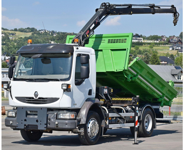 Renault MIDLUM 220 DXI - Tipper, Crane truck: picture 3 Renault MIDLUM 220 DXI - Tipper, Crane truck: picture 3