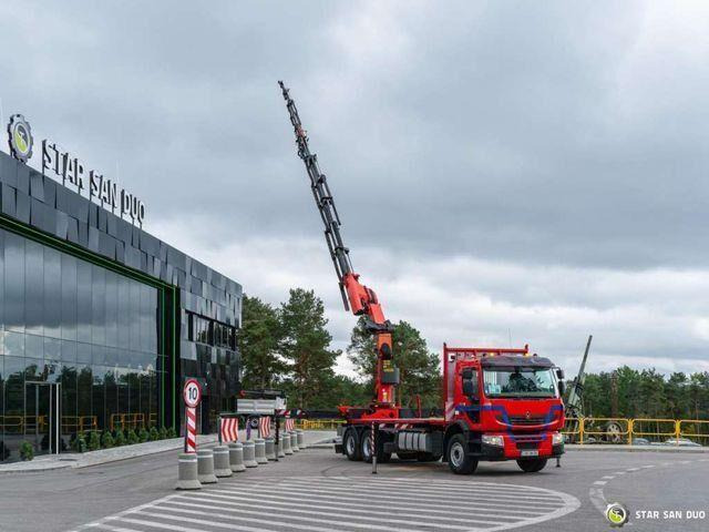 Renault PREMIUM 410 6x4 Palfinger PK 50002EH Crane Winc - Dropside/ Flatbed truck, Crane truck: picture 2 Renault PREMIUM 410 6x4 Palfinger PK 50002EH Crane Winc - Dropside/ Flatbed truck, Crane truck: picture 2