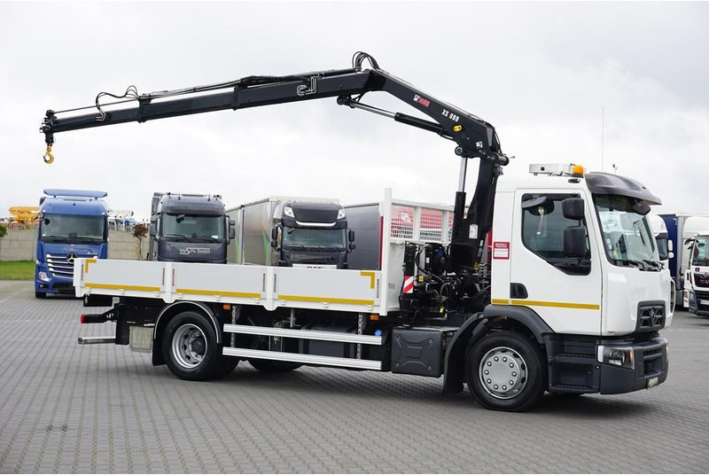 Renault PREMIUM / D16 / ACC / SKRZYNIOWY + HDS / HIAB 099 E - 2 HIDUO - Dropside/ Flatbed truck, Crane truck: picture 4 Renault PREMIUM / D16 / ACC / SKRZYNIOWY + HDS / HIAB 099 E - 2 HIDUO - Dropside/ Flatbed truck, Crane truck: picture 4