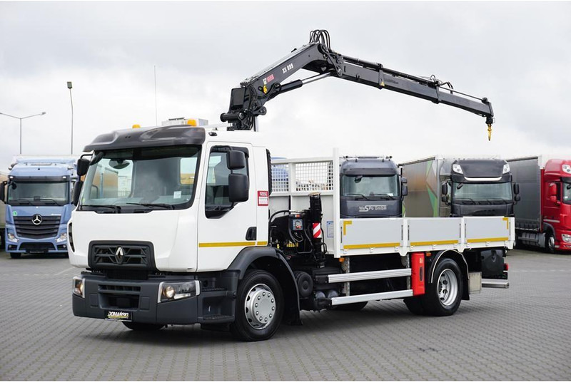 Renault PREMIUM / D16 / ACC / SKRZYNIOWY + HDS / HIAB 099 E - 2 HIDUO - Dropside/ Flatbed truck, Crane truck: picture 1 Renault PREMIUM / D16 / ACC / SKRZYNIOWY + HDS / HIAB 099 E - 2 HIDUO - Dropside/ Flatbed truck, Crane truck: picture 1