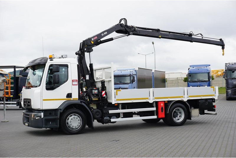Renault PREMIUM / D16 / ACC / SKRZYNIOWY + HDS / HIAB 099 E - 2 HIDUO - Dropside/ Flatbed truck, Crane truck: picture 3 Renault PREMIUM / D16 / ACC / SKRZYNIOWY + HDS / HIAB 099 E - 2 HIDUO - Dropside/ Flatbed truck, Crane truck: picture 3