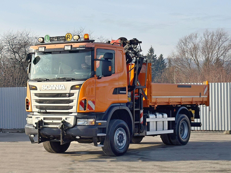 Scania G 360 - Tipper, Crane truck: picture 4 Scania G 360 - Tipper, Crane truck: picture 4