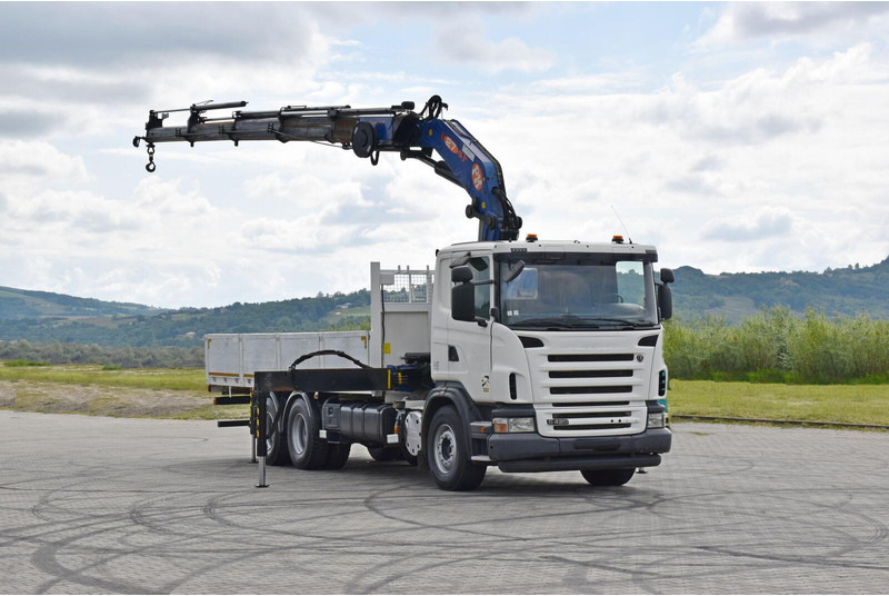 Scania G 420 - Dropside/ Flatbed truck, Crane truck: picture 2 Scania G 420 - Dropside/ Flatbed truck, Crane truck: picture 2