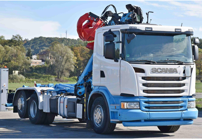 Scania G 440 - Hook lift truck, Crane truck: picture 3 Scania G 440 - Hook lift truck, Crane truck: picture 3