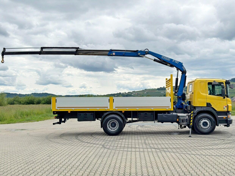 Scania P 270 * FASSI F110A.23 + FUNK * TOPZUSTAND - Dropside/ Flatbed truck, Crane truck: picture 5 Scania P 270 * FASSI F110A.23 + FUNK * TOPZUSTAND - Dropside/ Flatbed truck, Crane truck: picture 5