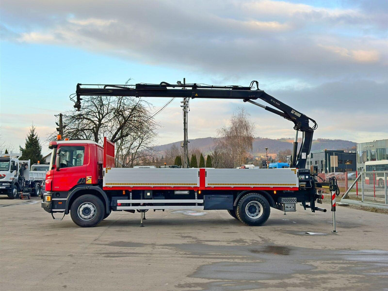 Scania P 280 * HIAB 122 E - 2 HIDUO + FUNK* TOPZUSTAND - Dropside/ Flatbed truck, Crane truck: picture 5 Scania P 280 * HIAB 122 E - 2 HIDUO + FUNK* TOPZUSTAND - Dropside/ Flatbed truck, Crane truck: picture 5